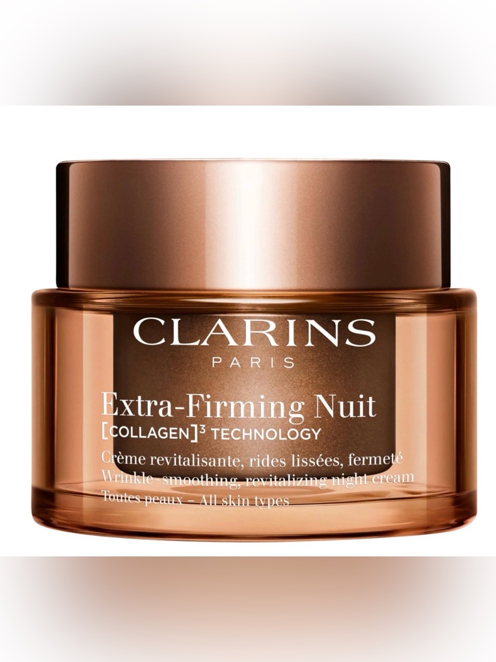 Clarins Firming Night Refillable Moisturizer Collagen Polypeptide & Niacinamide